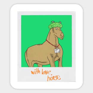 Your Homie Horse Sticker